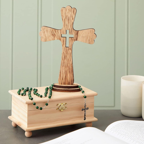 Conjunto De Cruces Católicas De Madera Decoración De ...