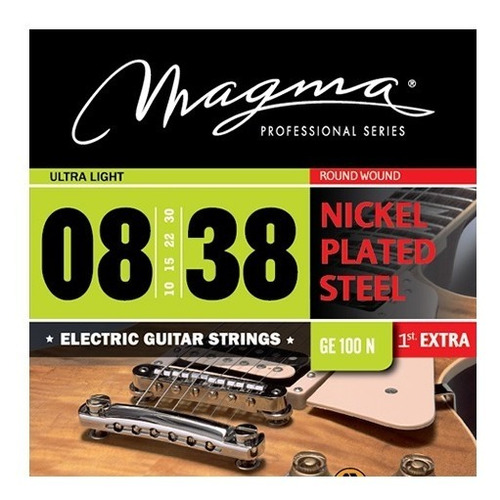 Encordado Guitarra Electrica Magma Nickel Varios Calibres