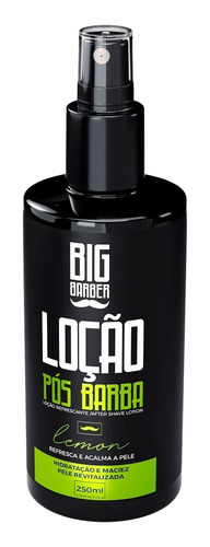 Loção Pós Barba After Shave Spray Lemon 250ml Big Barber