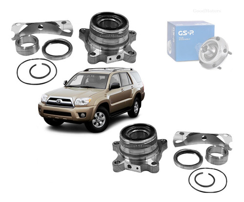 Maza Rueda Trasera Toyota 4runner 2003 A 2010 // El Par