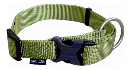 Collar Para Perros Premium Resistente Zeus Xlarge 42-65 Cm Color Verde manzana XL 2,5 cm x 42 cm-65 cm Tamaño del collar XL