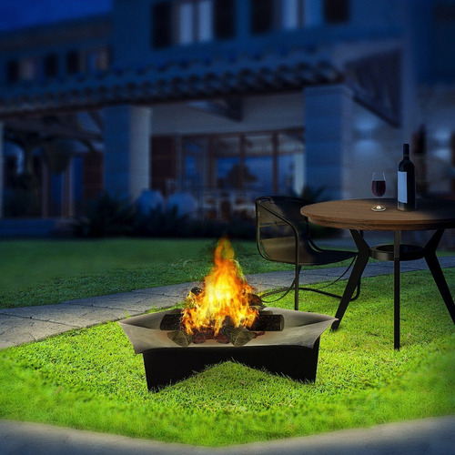Imagem 3 de 9 de Lareira Maravilhosa De 64 Cm Para Ambientes Externos Jardim
