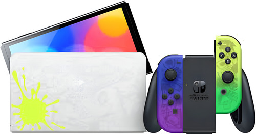 Nintendo Switch Oled 64gb Edición Splatoon 3 Modelo Japonés