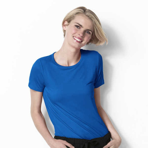 Camiseta Clinica  Mujer Azul Rey Wonderwink - 2209a Ryl
