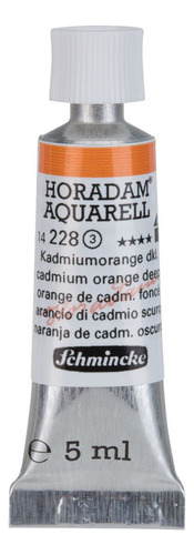 Aquarela Schmincke Horadam 5ml S3 228 Cadmium Orange Deep
