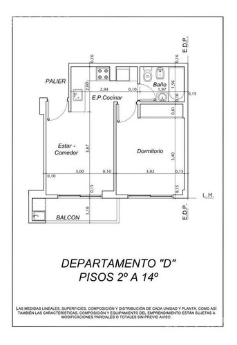 Imagen 1 de 12 de Venta De Departamento 2 Ambientes En  Avellaneda (21670)
