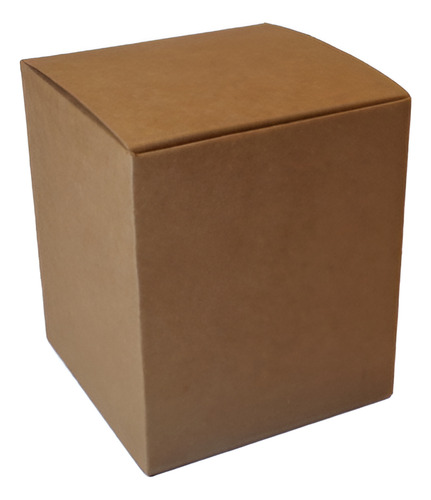 50 Estuches Kraft Marrón E972 (9x9x12)