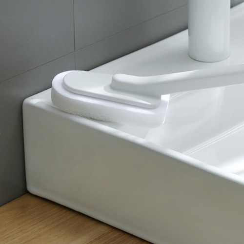 Esponja Con Mango Largo Para Limpiar El Baño, Reutilizable