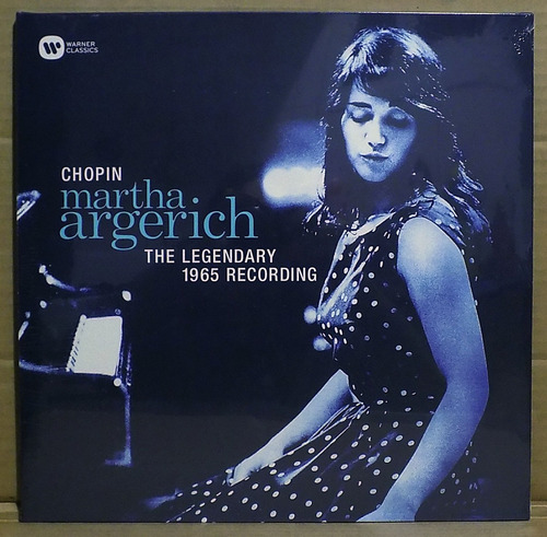 Martha Argerich Chopin Legendary '65 Recording Vinilo Lp New