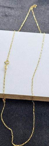 Cadena--collar Oro 10k Mex X1161 Amarillo (Usado)