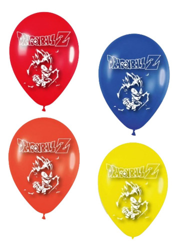 Globos Bombas Dragon Ball, 20 Unidades R12