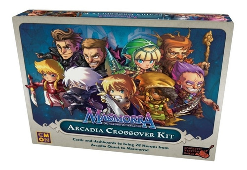 Masmorra: Arcadia Quest Crossover Kit - Jogo De Tabuleiro -