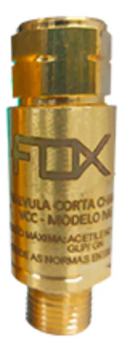 Valvula Seca Corta Chama P/macarico Acetileno Fox Vscc-mg