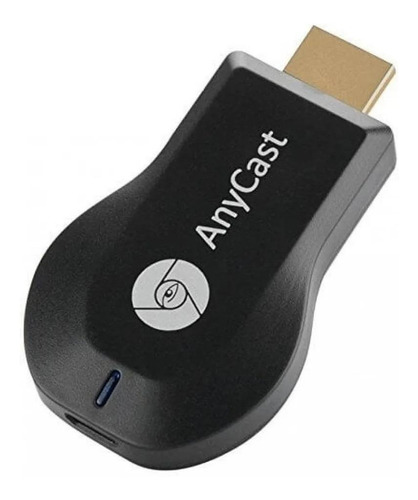 Tv stick AnyCast M4 Plus Full HD 128MB preto com memória RAM de 128MB