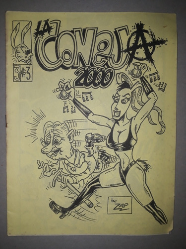 Comic Chileno La Coneja 2000/ 12pag/ Med: 16,5×21,5cm