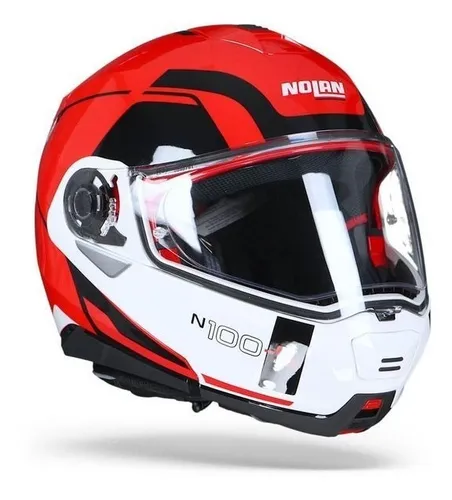 Casco nolan rojo hotsell
