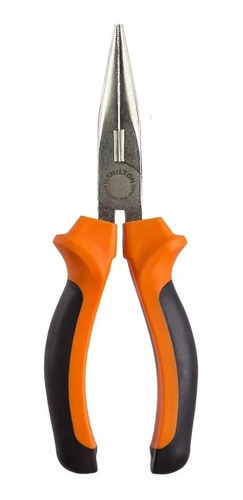Imagen 1 de 2 de Pinza Punta Media Caña 8'' Pulgadas 180mm Cr-v Apm80