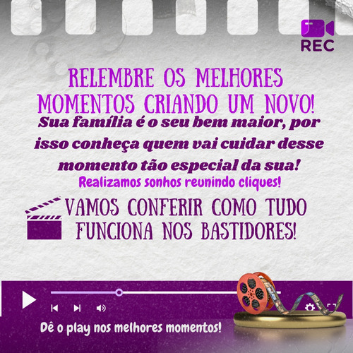 Retrospectiva Animada Aniversário Até 300 Itens Foto/vídeo