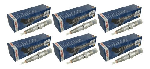 6 Inyectores Diesel 0445120272, Para Cummins 8.3 Isc & Isl