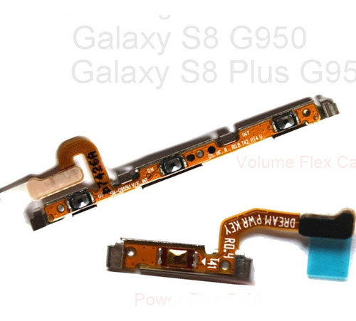 Flex Encendido Y Volumen Samsung S8 G950