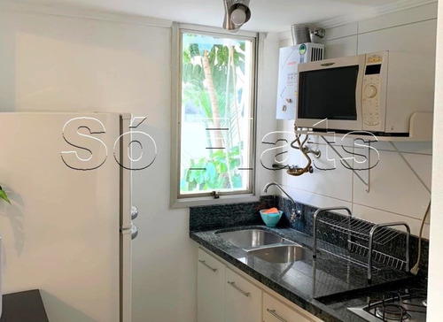 Imagem 9 de 15 de Apartamento Duplex Com Serviço De Lavanderia 1 Dorm 50m². - Sf32198