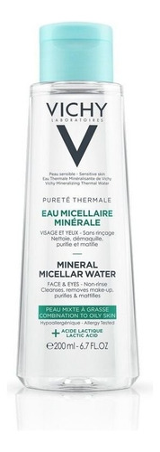 Agua Micelar Mineral Piel Mixta A Grasa 200 Ml.