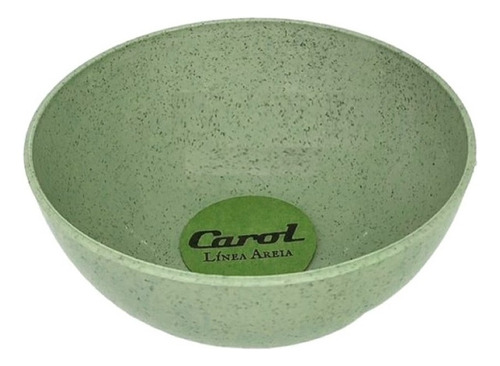 Set X6 Bowl Plastico 14 Cm Carol Linea Areia 