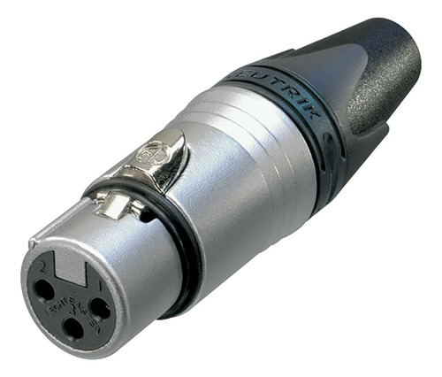 Neutrik Nc3fxx Conector Xlr Hembra 3 Polos