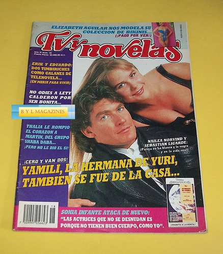 Nailea Norvind Señorita Mexico Thalia Revista Tv Y Novelas