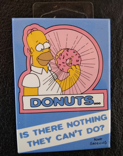 Iman Magnet Donuts Simpsons Homer Homero Donas 
