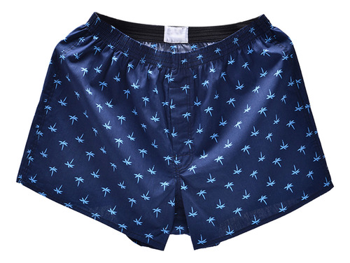 Pantalón Corto Transpirable Cómodo Estampado Para Hombre A L