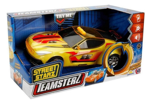 Auto Street Starz Con Luz Y Sonido Teamsterz Shp Tunishop