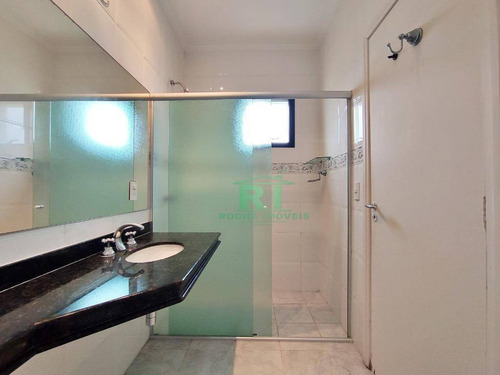Imagem 18 de 30 de Apartamento Frente Ao Mar, Vista Para O Mar, Área De Lazer, 3 Dormitórios Sendo 2 Suítes, 2 Vagas De Garagem, Praia Das Pitangueiras, Guarujá/sp. - Ap4187