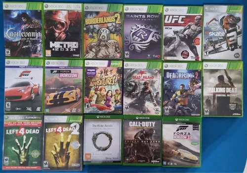 Lote 10 jogos Xbox 360 Mídia Física Originais