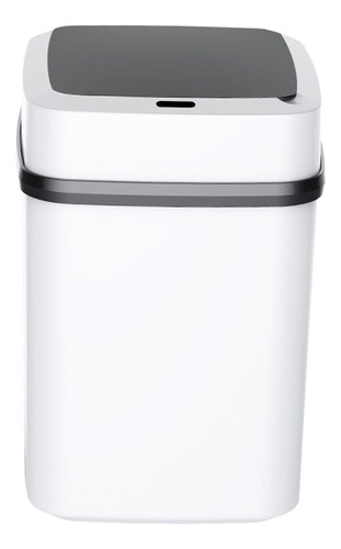 Cubo De Basura Automático De Gran Botón De Inducción 13l