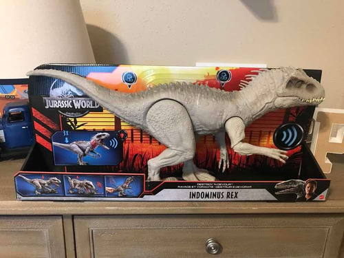 Indominus Rex Jurassic World Sonido Y Luces