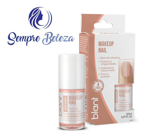 Base Fortalecedora E Niveladora Make Up Nail - 4free Blant.
