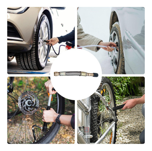 Adaptador De Vástago De Válvula Manguera De Aire Extensores