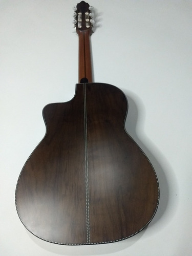 Imagem 3 de 9 de Violão Luthier Araujo Imbuia/cedro Cutway Nylon