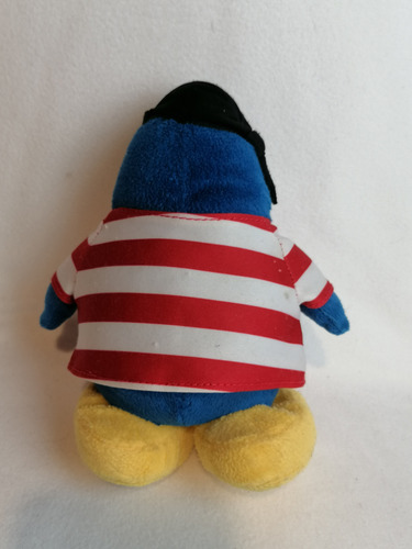 Peluche Original Club Penguin Pirata Disney Jakks Pacific 18 (Usado)