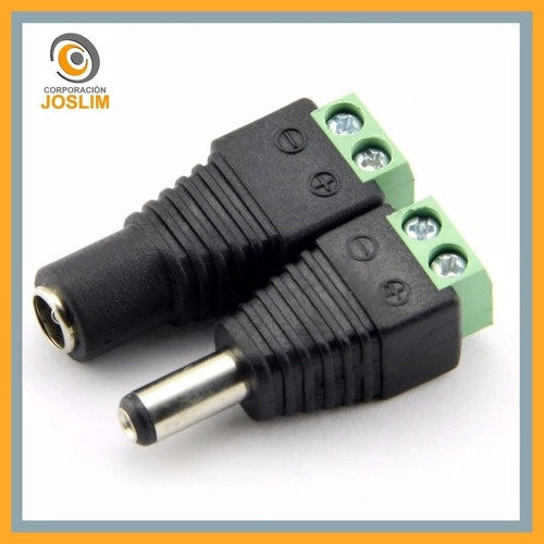 Conector Dc Eléctrico Para Cámaras En Hd