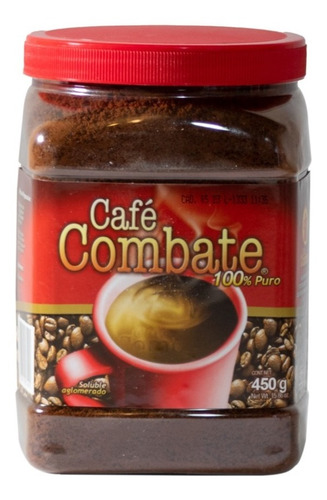 Café Combate Soluble Puro 2 Piezas De 450 G