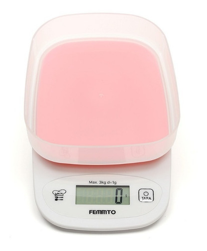 Imagen 2 de 10 de Balanza De Cocina 3 Kilos Con Bowl Incluido Digital Electro
