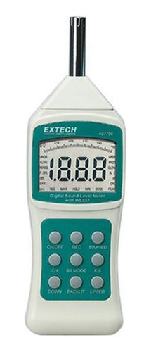 Extech 407750 Medidor De Nivel De Sonido Con Amortiguador