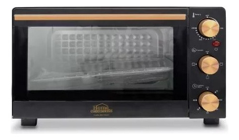 Horno De Mesa Eléctrico Home Elements Cobre Heht- 21 Litros
