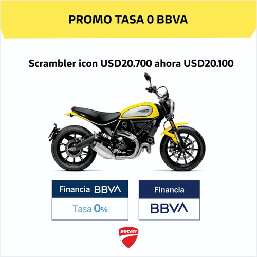 Ducati Scrambler Icon 800 Ducati Montevideo