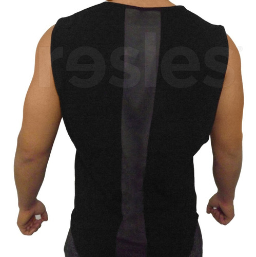 Pack X2 Tanks Deportivo Bividi  Hombre Gym Resles Dri-fit