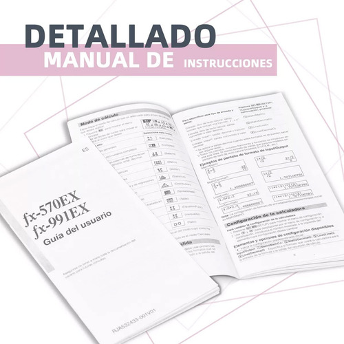 Calculadora Cientifica Y Ingeniería Fx-991ex 552 Funciones