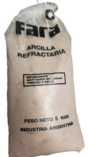 Arcilla Refractaria 5kg