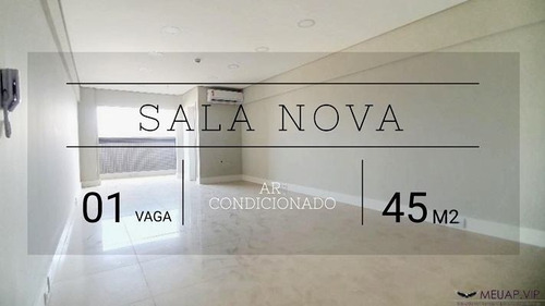 Imagem 1 de 19 de Sala Comercial Para Alugar Em Santos - Legacy Tower - Lo311 - 68375847